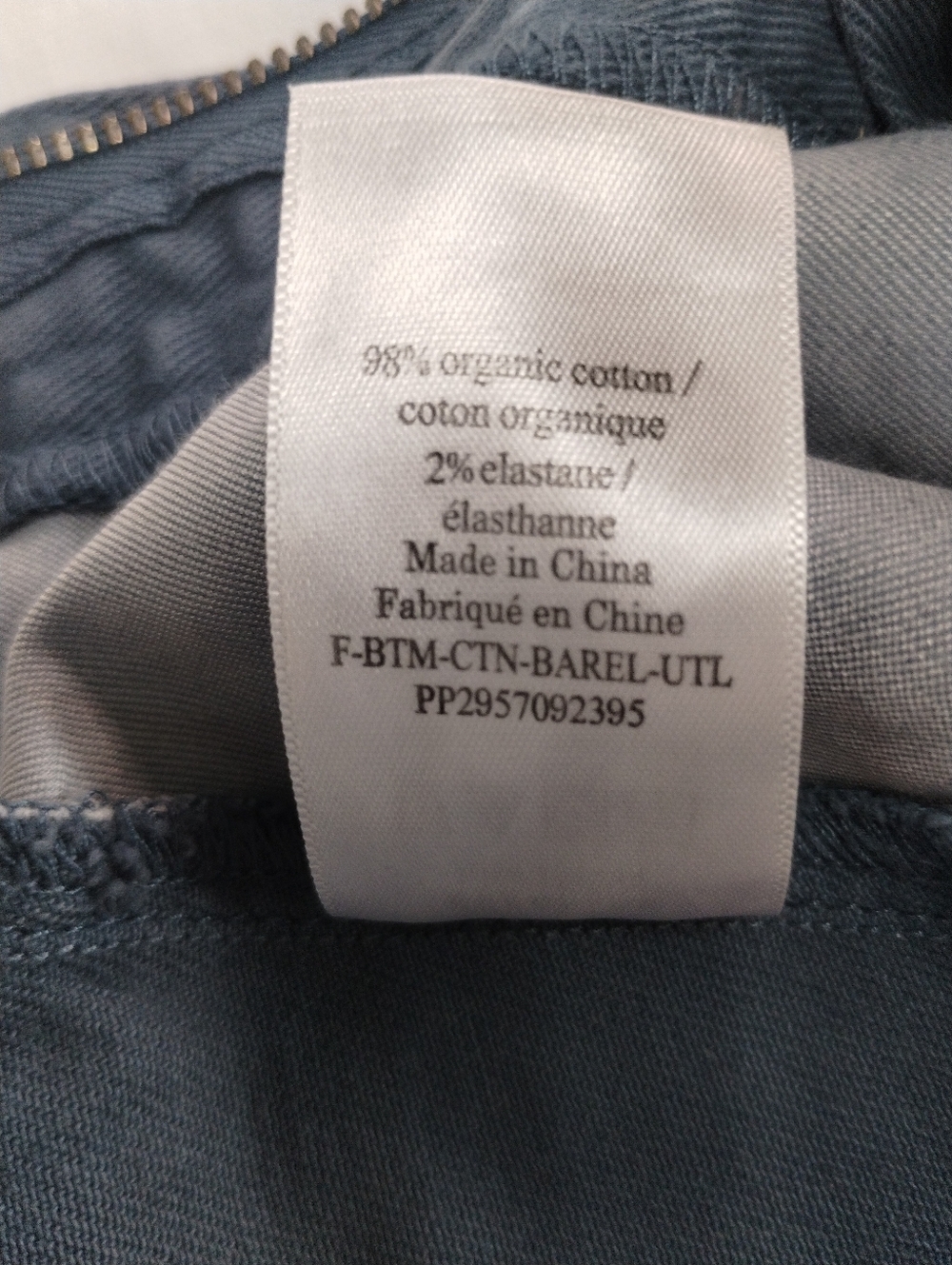 Everlane Women's Slate Blue Chinos Size (2) - Picture 11 of 11